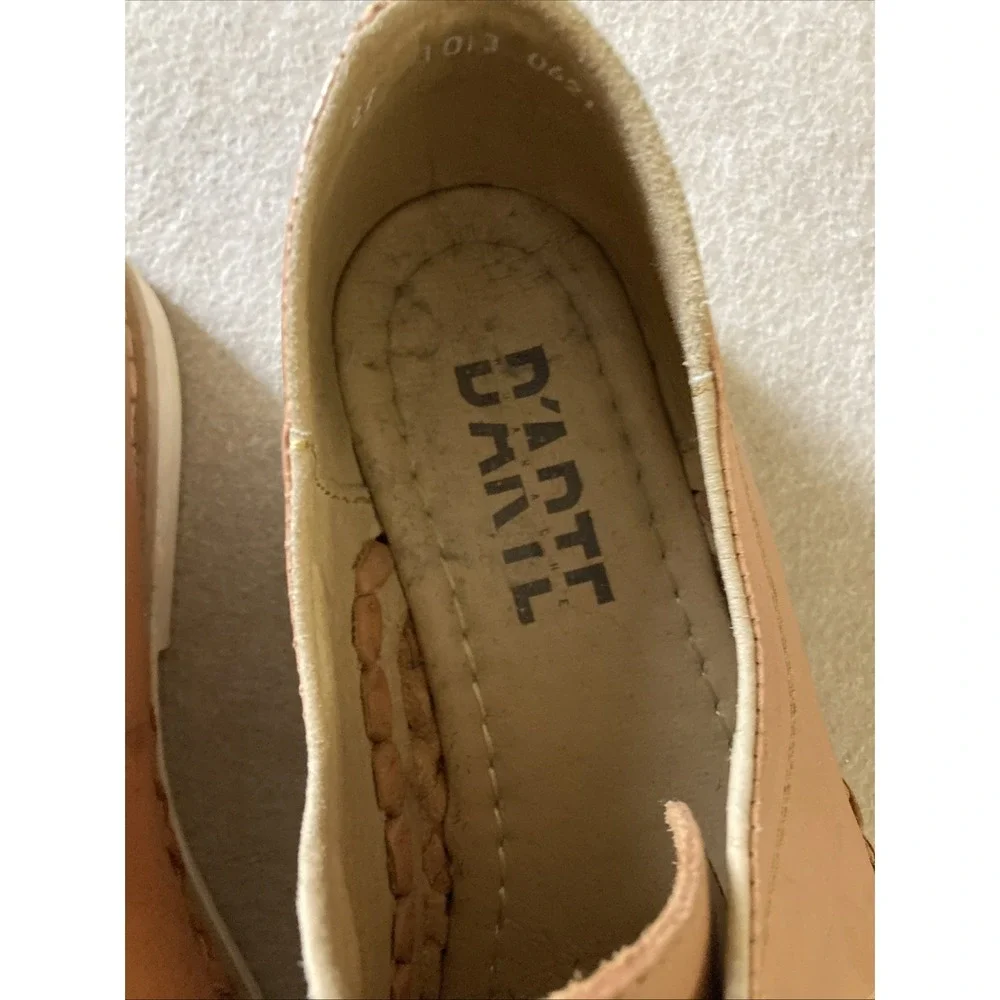 D'arte Artisanal Huarache‎ Hand Made Leather Shoe Sz 9 Lace Up Sandal Lofer